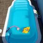 Borda Para Piscina 50x25x1,5cm Malibu Branca Kit 8 Pçs Areia