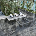 Borda para Piscina Minimum Cimento 30x50cm Eliane