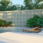 Borda para Piscina Pálladio Cinza 30x90cm Eliane