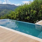 Borda Piscina Atermica Boleada 50x25x1,5cm Branco - KIT C/8 u