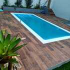 Borda Piscina Atermica Boleada SW 50x25x2,0cm Branca - Silvan