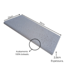 Borda Piscina Atermica Boleada SW 50x25x2,0cm Branca - Silvan