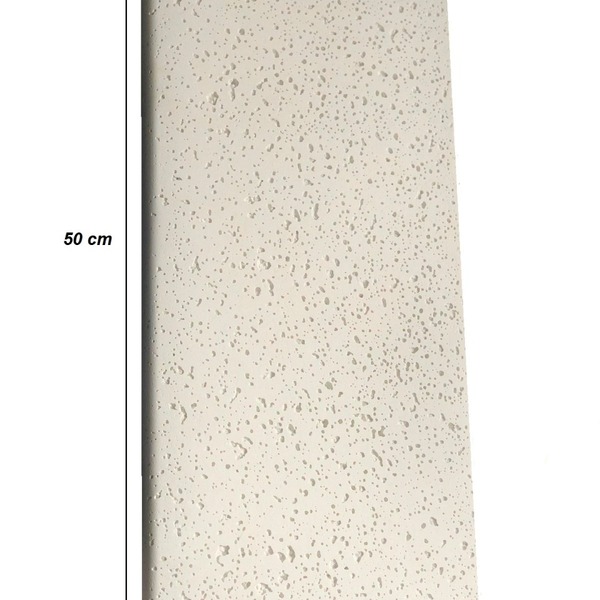 Borda Piscina Atérmica E Antiderrapante 50x25x1,5cm Branco -