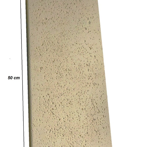 Borda Piscina Atérmica E Antiderrapante 50x25x1,5cm Champagne