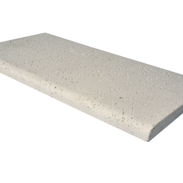 Borda Piscina Atermica peito de pombo 50x25cm Branca - Silvan