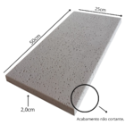 Borda Piscina Atermica Sb Cx 12un. 50x25x2,0cm Branca - Silva