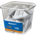 Borracha Branca Delta Triangular Branca Pote 18