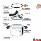 Borracha De Vedação Para Panela De Pressão Inox 5/7litros Ori