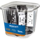 Borracha Decorada Tr Preta/branca Pote 18