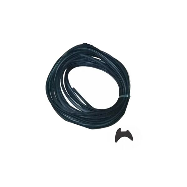 Borracha Gua-038 Vedacao Janela E Porta Aluminio Rolo 10mts