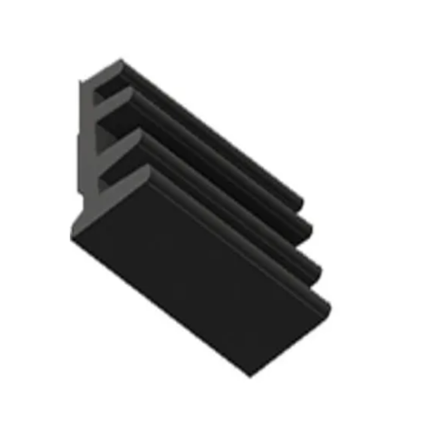 Borracha Gua-256 Vedacao Janela Porta Cobertura Rolo 50 Mts