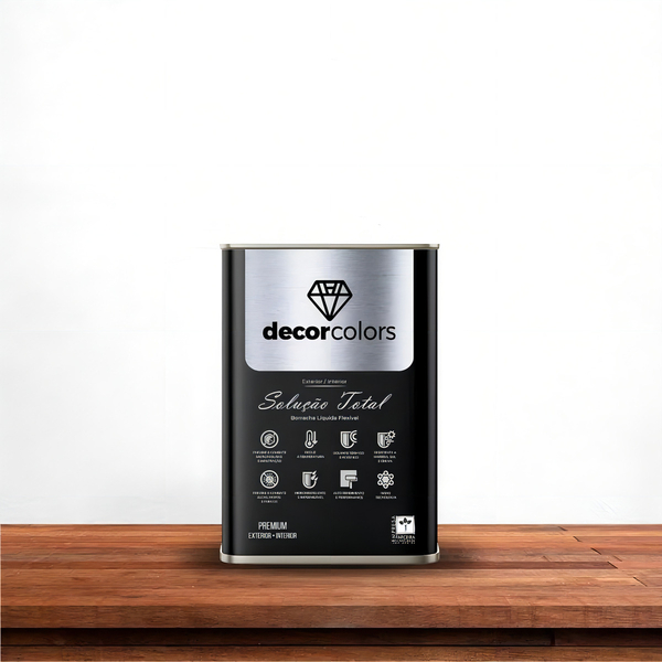 Borracha Líquida - Decor Colors - Lata 21 5kg Cor Branco