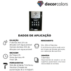 Borracha Líquida - Decor Colors - Lata 21 5kg Cor Branco