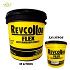 Borracha Liquida Manta Liq 1 Revcollor Flex 18kg + 1 3,6lts