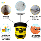 Borracha Liquida Manta Liq 1 Revcollor Flex 18kg + 1 3,6lts
