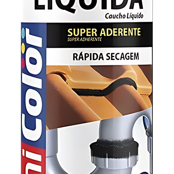 Borracha Líquida Spray 400ml 240g Chemicolor - Transparente