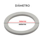 Borrachas De Vedação Para Cafeteira Italiana Moka 1 Xícara 3