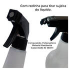 Borrifador De Água Pulverizador Manual 580 Ml Preto Sanremo