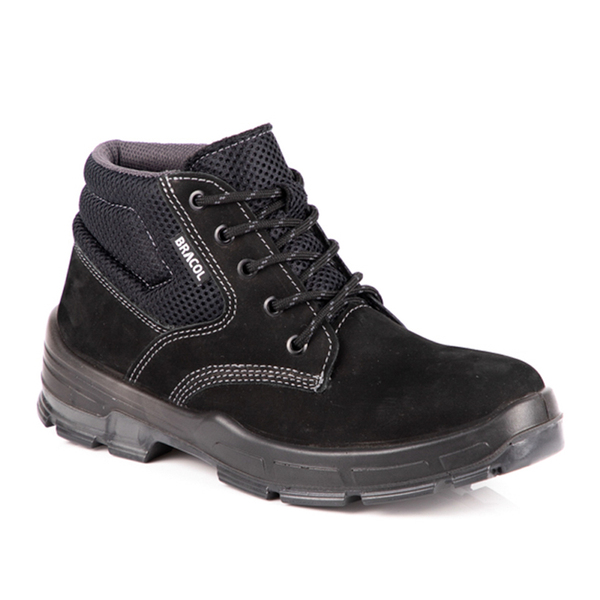 Bota Amarrar Bracol Bae Preto Bico Pvc 4045baen4400ll Ca 4087