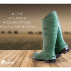 Bota De Borracha Superleve Baspan Cano Longo Verde 41 Verde