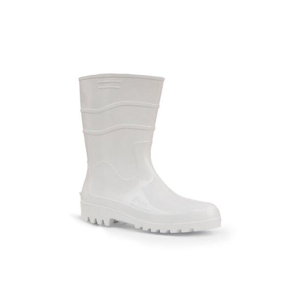 Bota De Pvc Cano Médio Branca - Workflex, Opção: Branco(a...