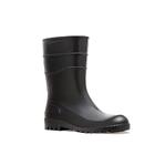 Bota De Pvc Fujiwara Cano Curto Preto Com Forro N.38