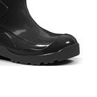 Bota De Pvc Fujiwara Cano Curto Preto Com Forro N.41