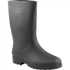 Bota De Pvc Preta Cano Médio Sem Forro 37/38 Nove54 Preta