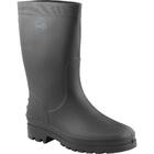 Bota De Pvc Preta Cano Médio Sem Forro 39/40 - Nove54