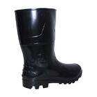 Bota De Pvc Preta Kadesh Cano Médio Tamanho 41