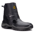 Bota De Segurança Em Couro Com Fechamento Velcro Estival - Ap