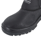 Botina de Segurança com Fechamento em Elástico N°41 com Bico de Conformação Polipropileno Preto Kadesh