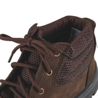 Bota de Segurança Nº38 em Cadarço Bico Plástico Marrom Imbiseg