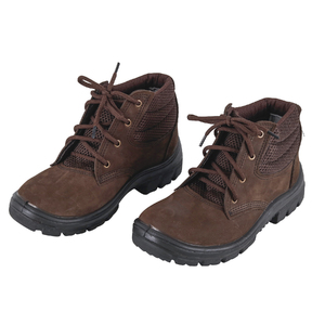 Bota de Segurança Nº41 em Cadarço Bico Plástico Marrom Imbiseg | Leroy  Merlin