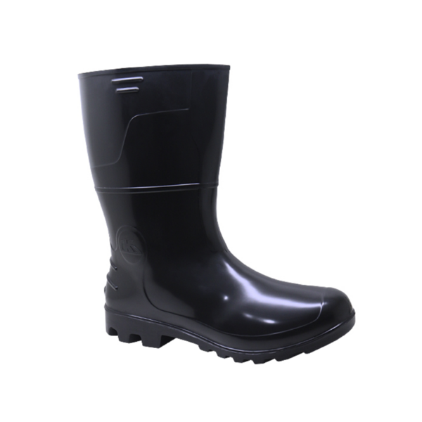 Bota Galocha De Segurança Pvc Cano Médio Preta Kadesh 43