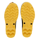 Bota Impermeável PVC Com Forro N°42 Cano Longo Preto e Amarelo Kadesh