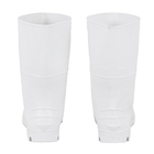 Bota Impermeável PVC Nº43 Cano Médio Branco Kadesh