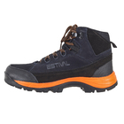 Bota Ocupacional em Cadarço N°38 com Bico de Conformação PVC Preto Estival