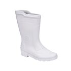 Bota Pega Forte Ii Branca Cano Longo Sem Meia