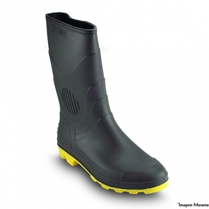 Bota Pega Forte Sola Amar Cano Medio 43 S- Forro Leroy Merlin