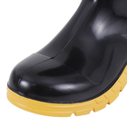 Bota de PVC Polaina Preta e Amarelo 41 Marluvas