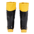 Bota de PVC Polaina Preta e Amarelo 43 Marluvas