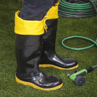 Bota de PVC Polaina Preta e Amarelo 43 Marluvas