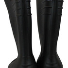 Bota Preta E Amarela Pvc Tam. 37 Com Forro Vonder