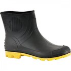 Bota Pvc 43/44 Cano 3/4" C/ Forro Preto/amarelo Ca3151