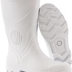 Bota Pvc 45 Cano Médio Com Forro Branco Ca3151 - Vonder
