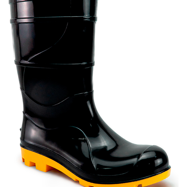 Bota Pvc Borracha Cano Médio Galocha Impermeável Epi Crival -