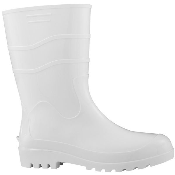 bota pvc branca