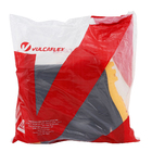 Bota PVC Cano Médio Sem Forro Nº40 Preta com Amarelo Marluvas