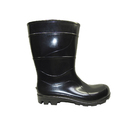 Bota Pvc S/forro Preta Mod206 Cartom - 41